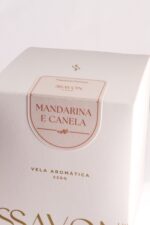 Vela Aromática - Mandarina e Canela - 220g - Imagem 8