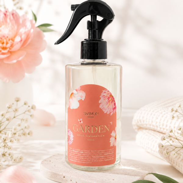 Água Aromática para Tecidos – Garden