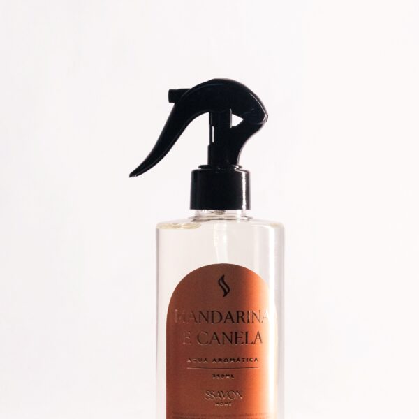 Água Aromática para Tecidos – Mandarina & Canela